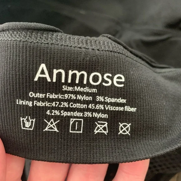 New Anmose medium razor back cut outs sports bra - Picture 3 of 4